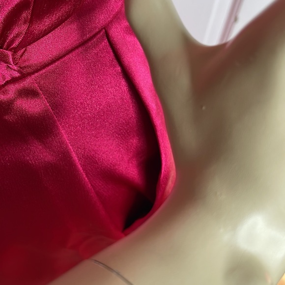Teeze Me•Fuchsia Strapless Dress - Picture 10 of 10